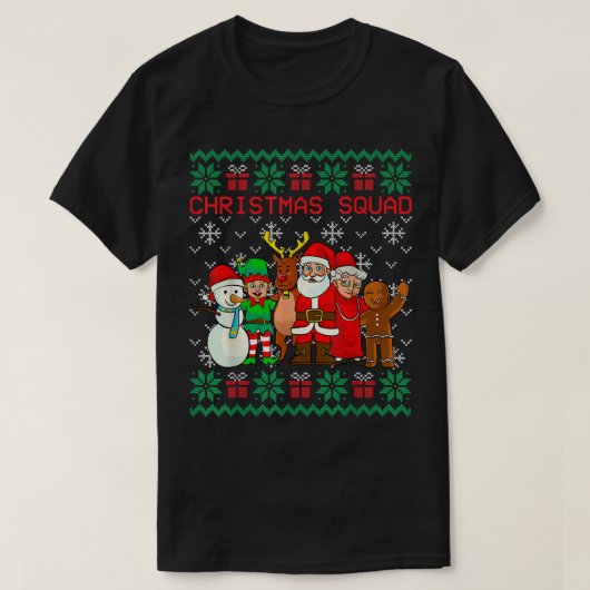 Kerstkerstkerstkerstkerstkerstkerstkerstkerstkerst T-shirt (Design voorkant)