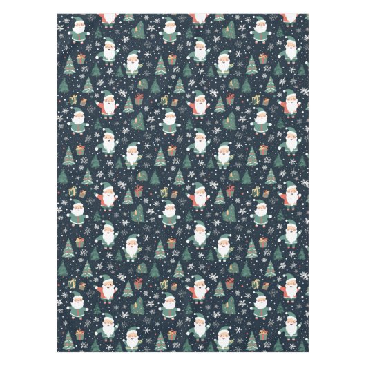 Kerstkerstkerstkerstkerstkerstkerstkerstkerstkerst Tafelkleed (Voorkant)