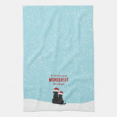 Kerstkerstkerstkerstkerstkerstkerstkerstkerstkerst Theedoek (Verticaal)