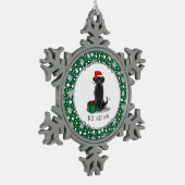 Kerstkerstkerstkerstkerstkerstkerstkerstkerstkerst Tin Sneeuwvlok Ornament (Links)