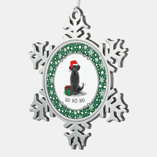 Kerstkerstkerstkerstkerstkerstkerstkerstkerstkerst Tin Sneeuwvlok Ornament (Rechts)