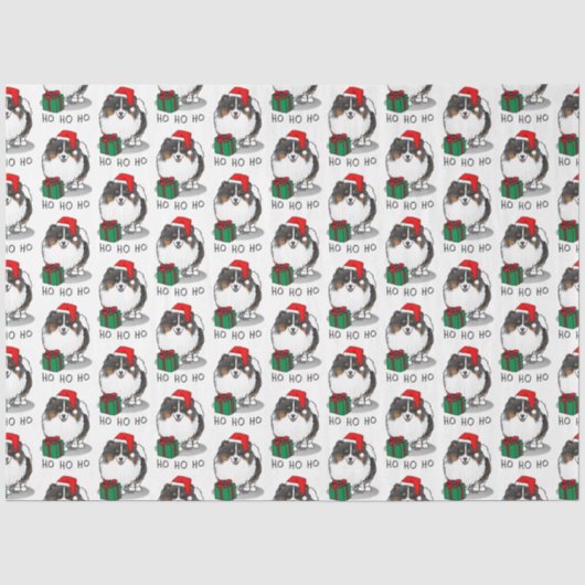 Kerstkerstkerstkerstkerstkerstkerstkerstkerstkerst Tissuepapier (Voorkant)