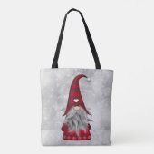 Kerstkerstkerstkerstkerstkerstkerstkerstkerstkerst Tote Bag (Achterkant)