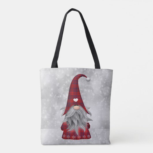 Kerstkerstkerstkerstkerstkerstkerstkerstkerstkerst Tote Bag (Achterkant)