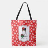 Kerstkerstkerstkerstkerstkerstkerstkerstkerstkerst Tote Bag (Voorkant)