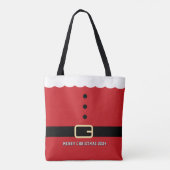 Kerstkerstkerstkerstkerstkerstkerstkerstkerstkerst Tote Bag (Achterkant)