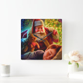 Kerstkerstkerstkerstkerstkerstkerstkerstkerstkerst Vierkante Klok (Huis)