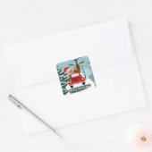 Kerstkerstkerstkerstkerstkerstkerstkerstkerstkerst Vierkante Sticker (Envelop)