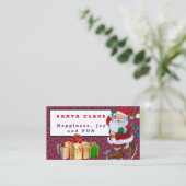 Kerstkerstkerstkerstkerstkerstkerstkerstkerstkerst Visitekaartje (Staand voorkant)