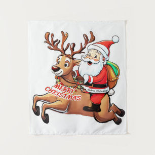 Kerstkerstkerstkerstkerstkerstkerstkerstkerstkerst Wandkleed