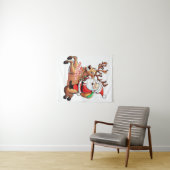 Kerstkerstkerstkerstkerstkerstkerstkerstkerstkerst Wandkleed (In Situ (horizontaal))