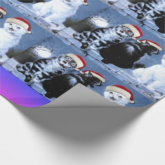  kerstkerstkerstkerstkerstkerstkerstkerstkerstkoor cadeaupapier (Hoek)