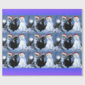  kerstkerstkerstkerstkerstkerstkerstkerstkerstkoor cadeaupapier (Vlak)