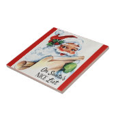 Kerstkerstkerstkerstkerstkerstkerstkerstkerstlijst Tegeltje (Zijkant)