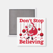 Kerstkerstkerstkerstkerstkerstkerstkerstkerstman B Magneet (Voorkant / Achterkant)