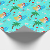 Kerstkerstkerstkerstkerstkerstkerstkerstkerstman — cadeaupapier (Hoek)