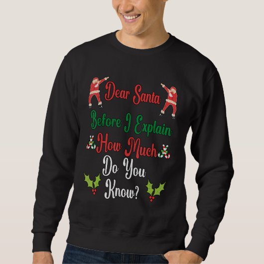 Kerstkerstkerstkerstkerstkerstkerstkerstkerstman d trui (Voorkant)
