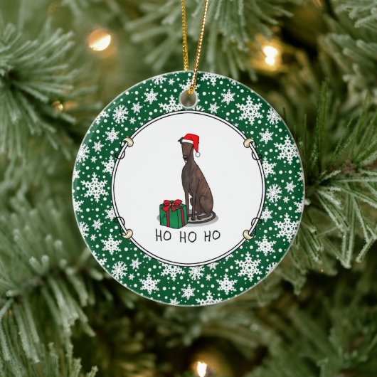 Kerstkerstkerstkerstkerstkerstkerstkerstkerstman G Keramisch Ornament (Boom)