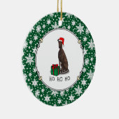 Kerstkerstkerstkerstkerstkerstkerstkerstkerstman G Keramisch Ornament (Rechts)