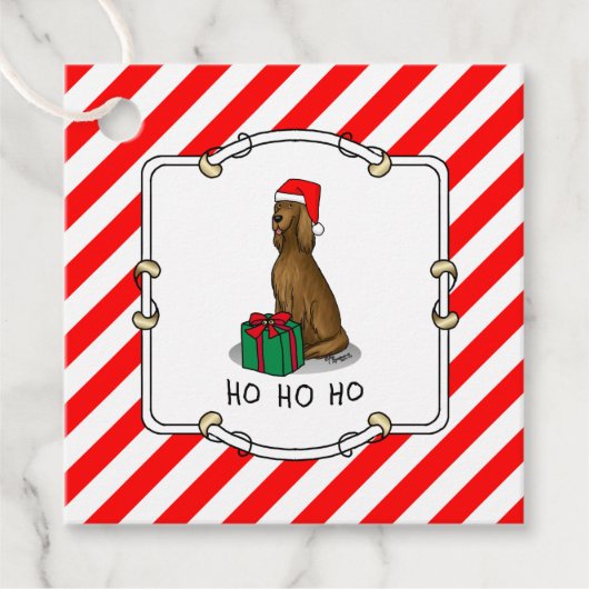 Kerstkerstkerstkerstkerstkerstkerstkerstkerstman I Bedankjes Labels (Voorkant)