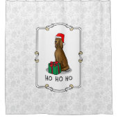 Kerstkerstkerstkerstkerstkerstkerstkerstkerstman I Douchegordijn (Voorkant)