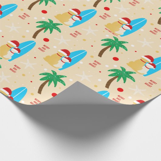 Kerstkerstkerstkerstkerstkerstkerstkerstkerstman m cadeaupapier (Hoek)