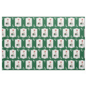 Kerstkerstkerstkerstkerstkerstkerstkerstkerstman m stof (Fat Quarter)