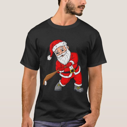 Kerstkerstkerstkerstkerstkerstkerstkerstkerstman m t-shirt (Voorkant)