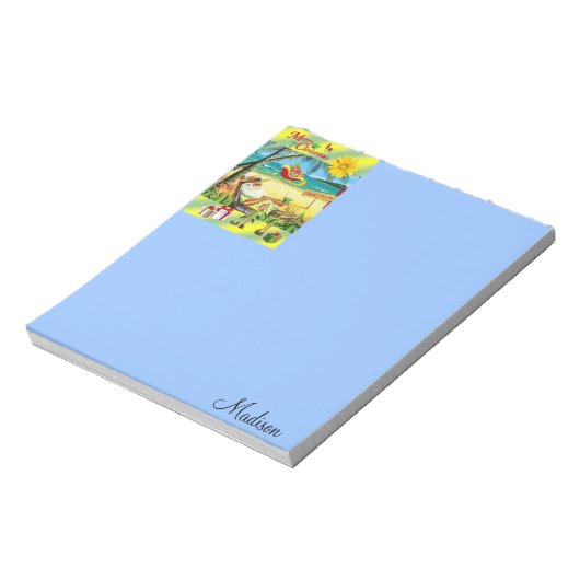 Kerstkerstkerstkerstkerstkerstkerstkerstkerstman o notitieblok (Linkerzijde)