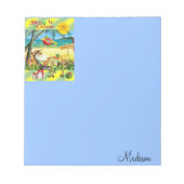 Kerstkerstkerstkerstkerstkerstkerstkerstkerstman o notitieblok (Voorkant)