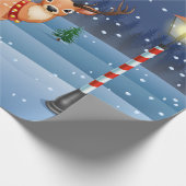 Kerstkerstkerstkerstkerstkerstkerstkerstkerstman r cadeaupapier (Hoek)