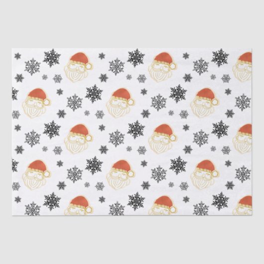 Kerstkerstkerstkerstkerstkerstkerstkerstkerstman S Tissuepapier (Voorkant)