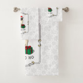 Kerstkerstkerstkerstkerstkerstkerstkerstkerstmante Bad Handdoek (Insitu)