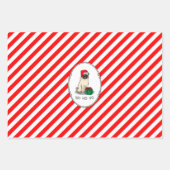 Kerstkerstkerstkerstkerstkerstkerstkerstkerstmante Inpakpapier Vel (Voorkant 2)