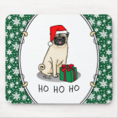 Kerstkerstkerstkerstkerstkerstkerstkerstkerstmante Muismat (Voorkant)