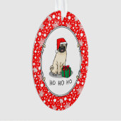 Kerstkerstkerstkerstkerstkerstkerstkerstkerstmante Ornament (voorkant)