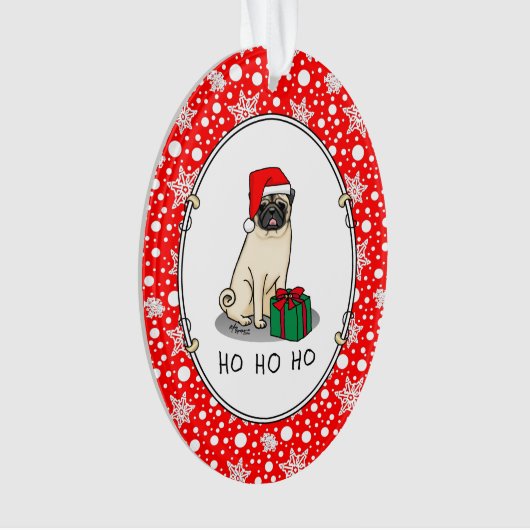 Kerstkerstkerstkerstkerstkerstkerstkerstkerstmante Ornament (voorkant)