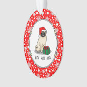 Kerstkerstkerstkerstkerstkerstkerstkerstkerstmante Ornament (voorkant)