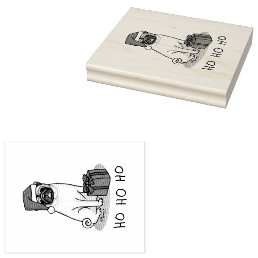 Kerstkerstkerstkerstkerstkerstkerstkerstkerstmante Rubberstempel (Gestempeld)