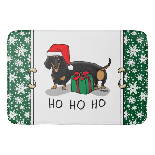 Kerstkerstkerstkerstkerstkerstkerstkerstkerstsontk Badmat (Voorkant)