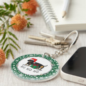 Kerstkerstkerstkerstkerstkerstkerstkerstkerstsontk Sleutelhanger (Voorkant Rechts)