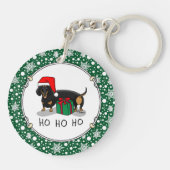 Kerstkerstkerstkerstkerstkerstkerstkerstkerstsontk Sleutelhanger (Achterkant)