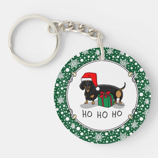 Kerstkerstkerstkerstkerstkerstkerstkerstkerstsontk Sleutelhanger (Voorkant)