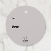 Kerstkerstkerstkerstkerstkerstkerstkerstman Bedankjes Labels (Achterkant)