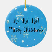 kerstkerstkerstkerstkerstkerstkerstkerstman Beer O Keramisch Ornament (Achterkant)