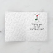 Kerstkerstkerstkerstkerstkerstkerstkerstman Dalmat Kaart (Binnen)