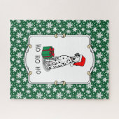 Kerstkerstkerstkerstkerstkerstkerstkerstman Dalmat Legpuzzel (Horizontaal)