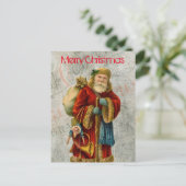 Kerstkerstkerstkerstkerstkerstkerstkerstman Feestdagenkaart (Staand voorkant)