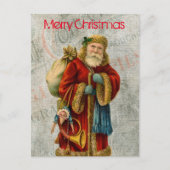 Kerstkerstkerstkerstkerstkerstkerstkerstman Feestdagenkaart (Voorkant)