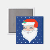 Kerstkerstkerstkerstkerstkerstkerstkerstman Magnet (Voorkant / Achterkant)
